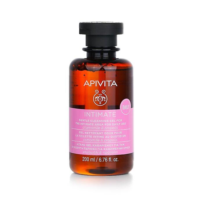 Apivita Intimate Gentle Cleansing Gel For The Intimate Area For Daily Use With Chamomile & Propolis 200ml/6.8oz