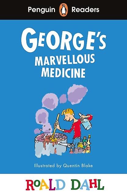 Penguin Readers Level 3 Roald Dahl Georges Marvellous Medicine Elt Graded Reader by Roald Dahl Paperback Book