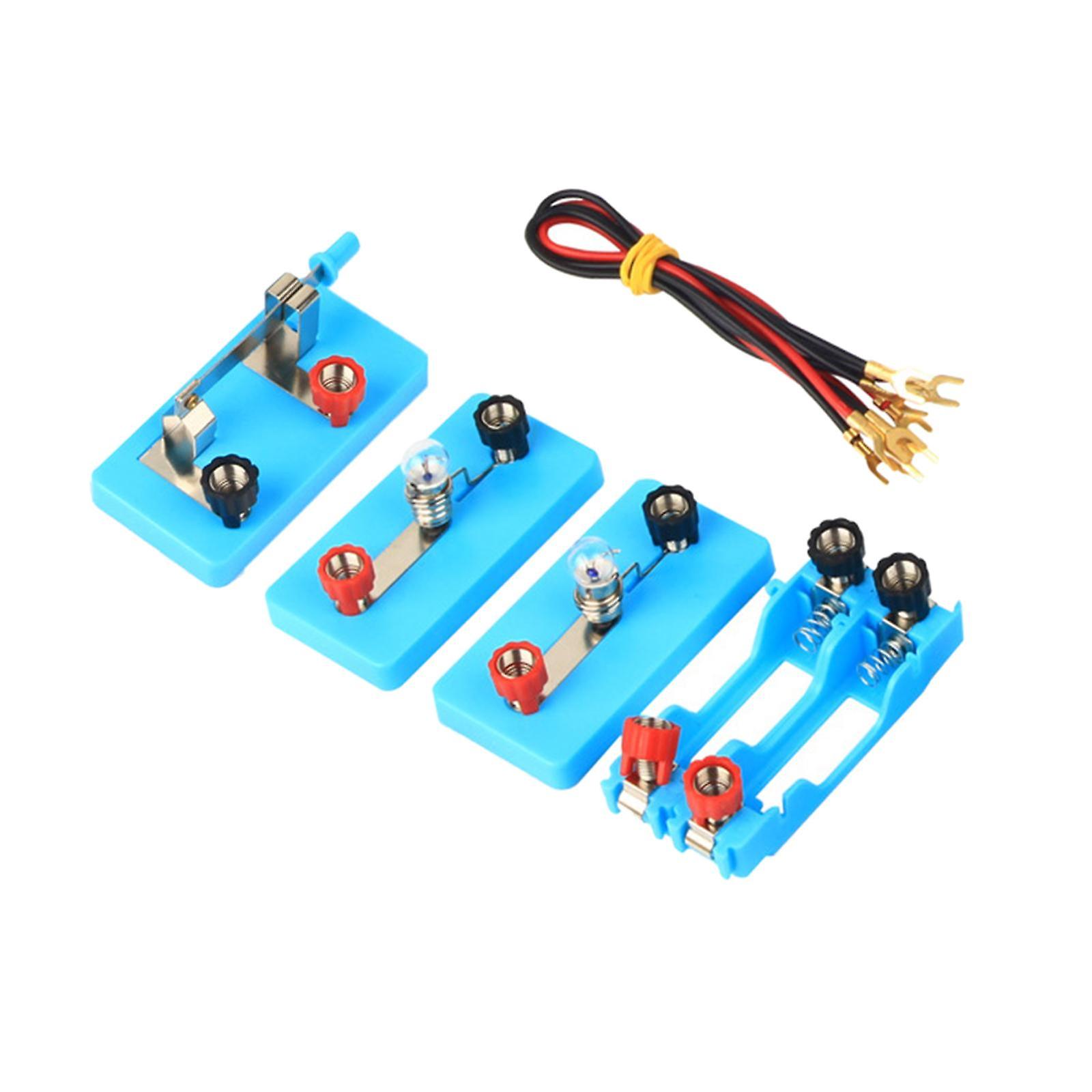 Physics Circuit Experiment Kits Educational Toy Crafts Homeschool Projects Basic Circuit Kits Experiment Toy for DIY Projects