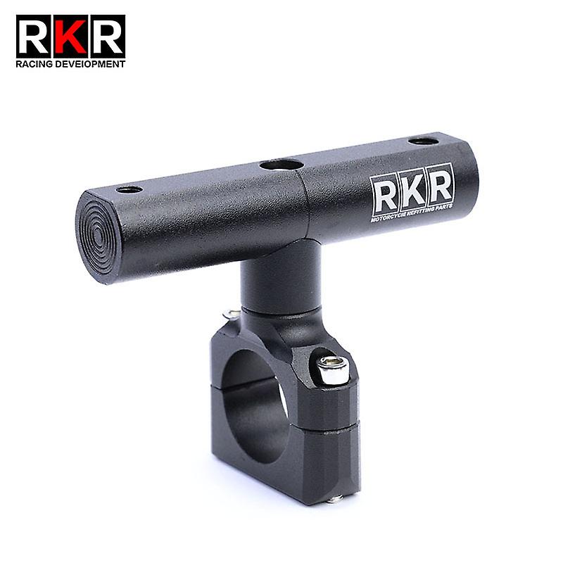 CNC Bicycle Motorcycle Extension Handlebar, Single Handle Bicycle Handlebar Extension Mounting Clamp Bracket Head Light~7604