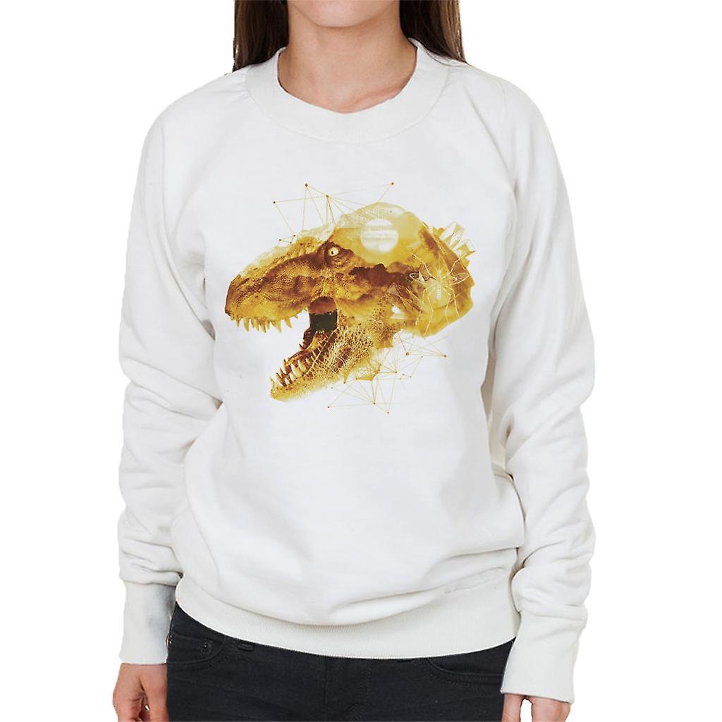 Jurassic Park T Rex Character Head Women's Sweatshirt