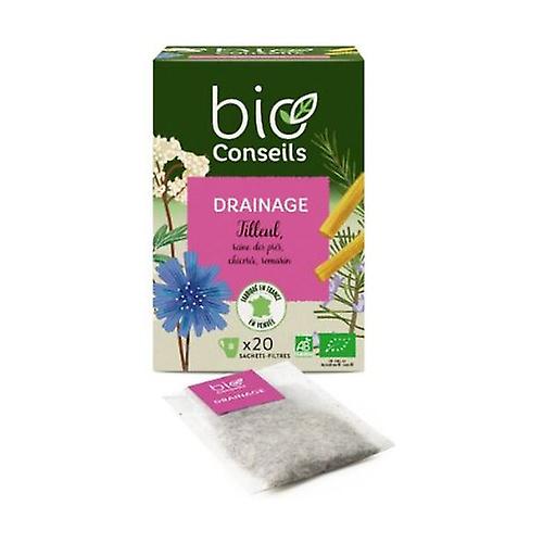 Organic Drainage Infusion 20 infusion bags