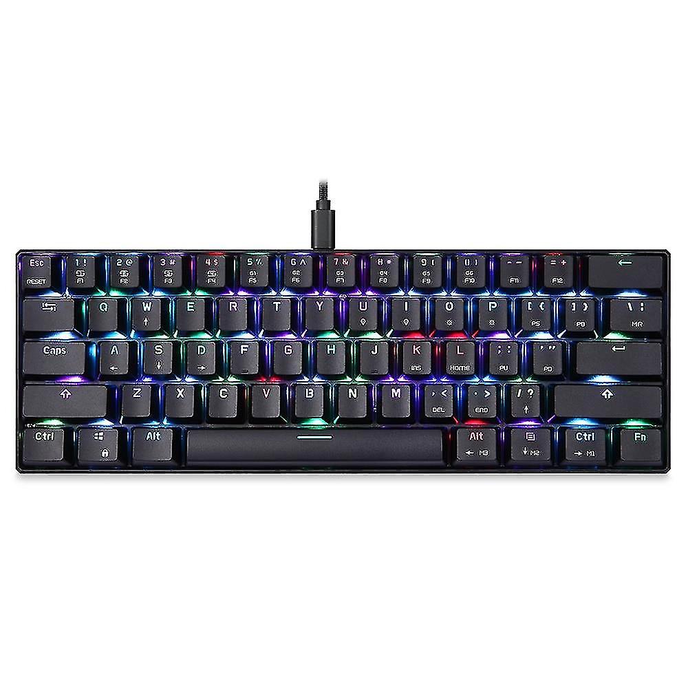 Mechanical Backlight Keyboard Blue Switch