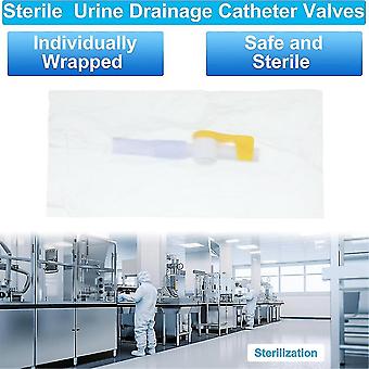 Catheter Plugs & Protector Caps - 30 Sets, Individually Wrapped, Blue PE Material, Catheter Tube Tip Covers