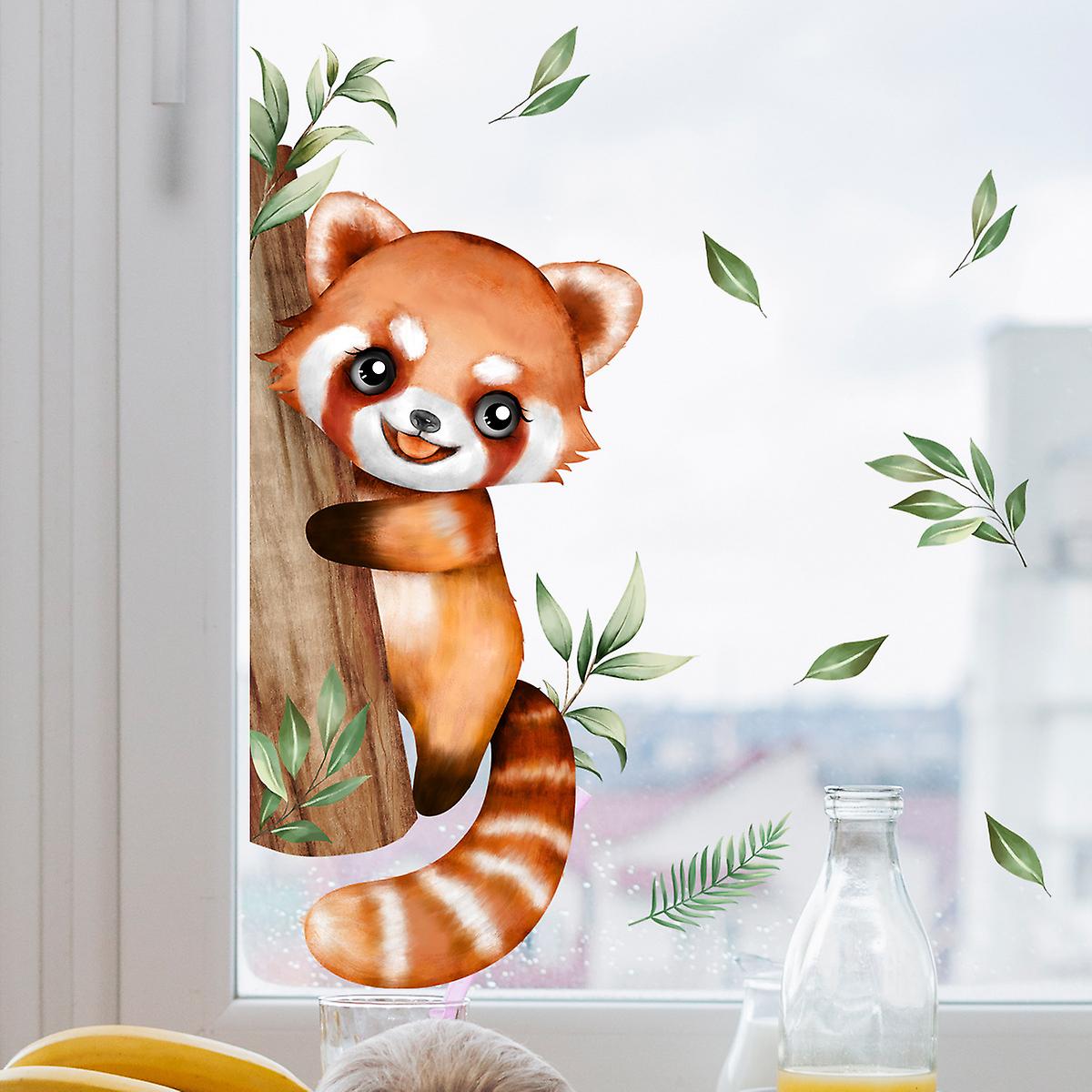 Animal window decoration static stickers