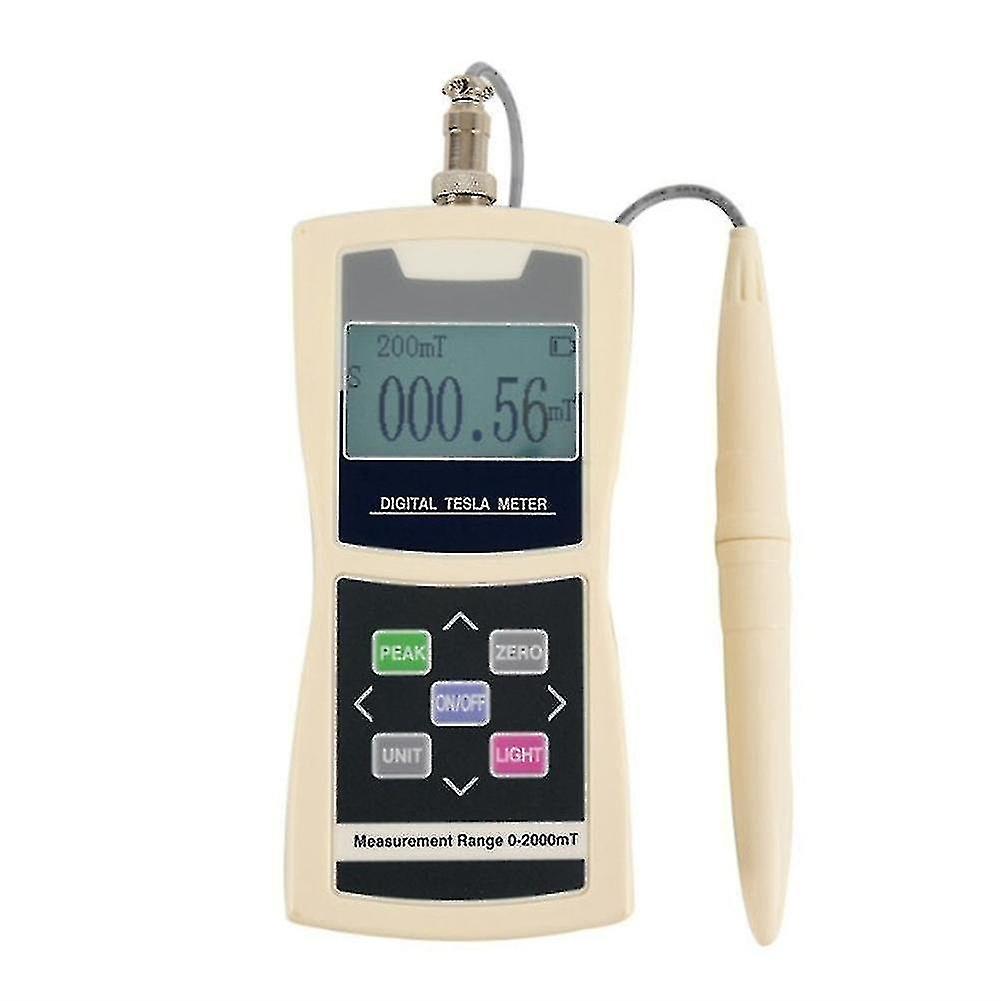 Digital Display Fluxmeter Surface Magnetic Field Tester