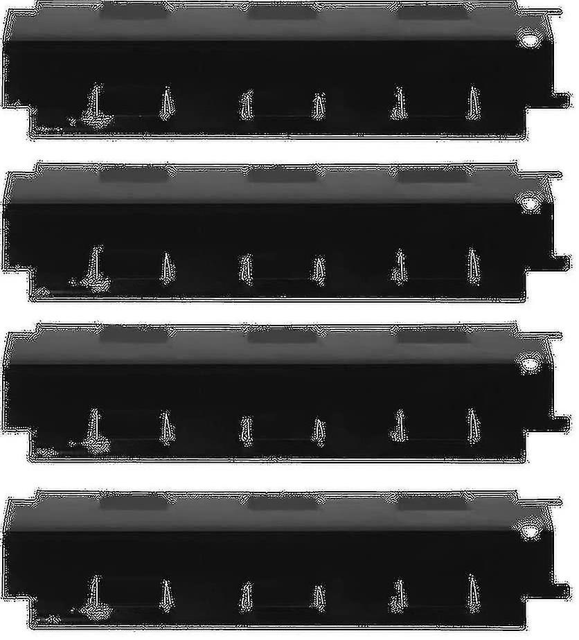 4pcs バーベキューグリドルステンレス鋼ヘビーデューティグリルグリルグリルヒートシールドスペアパーツバーベキューガスグリル交換部品炭火グリルグリル用グリル