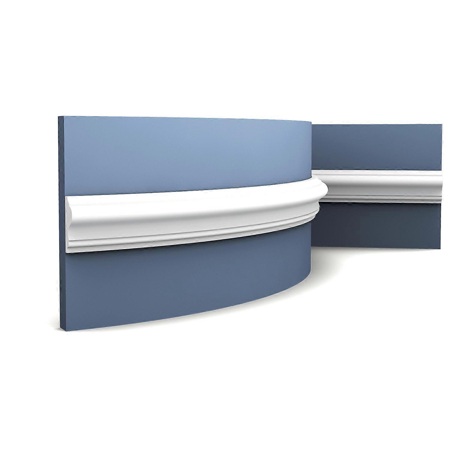 Orac Decor 1 x Flexible moulding P8030F LUXXUS white Purotouch® pre-primed lightweight, sturdy, dimensionally stable