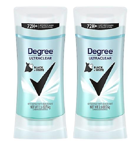 ディグリー ウルトラクリア ブラック+ホワイト 制汗剤 & デオドラント 2パック