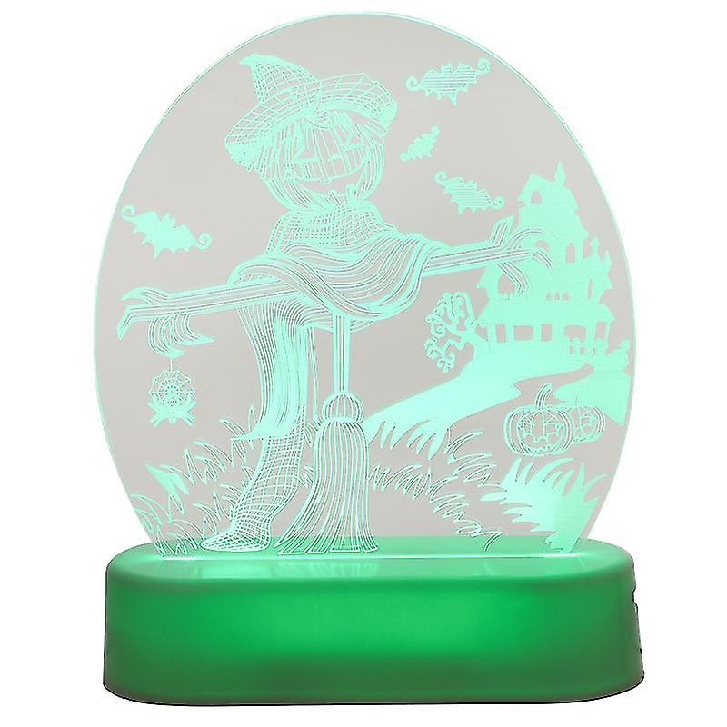 1pcs Scarecrow Night Lamp For Halloween Decorations