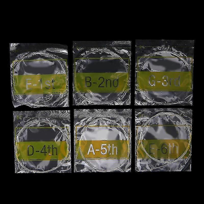 KINCJON Classical Guitar Strings Set 6-string Classic Guitar Clear Nylon A108