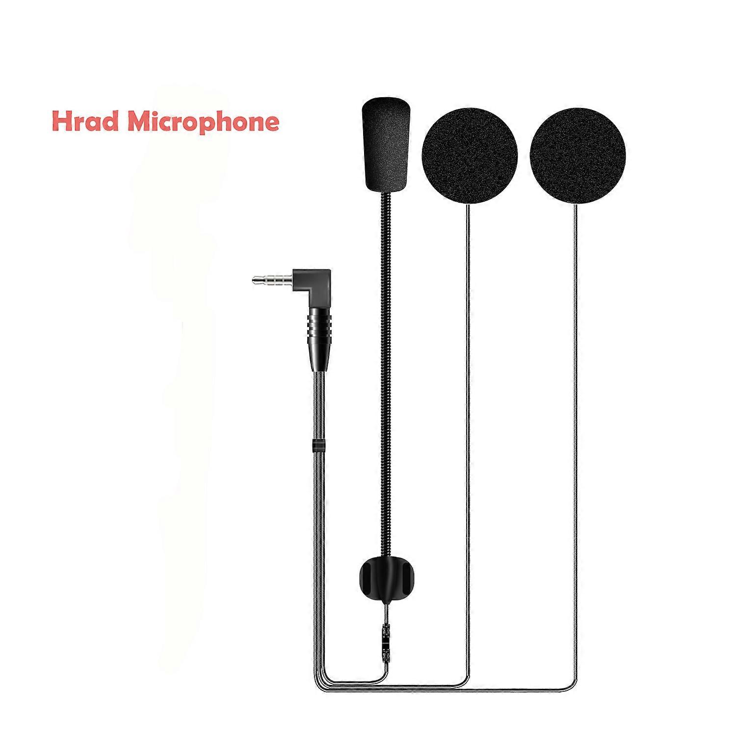 Fodsports V6S Speaker Microphone for V6S Intercom Accessories Soft Microphone Hard Microphone for V6S (Intercom Not Include)~9935