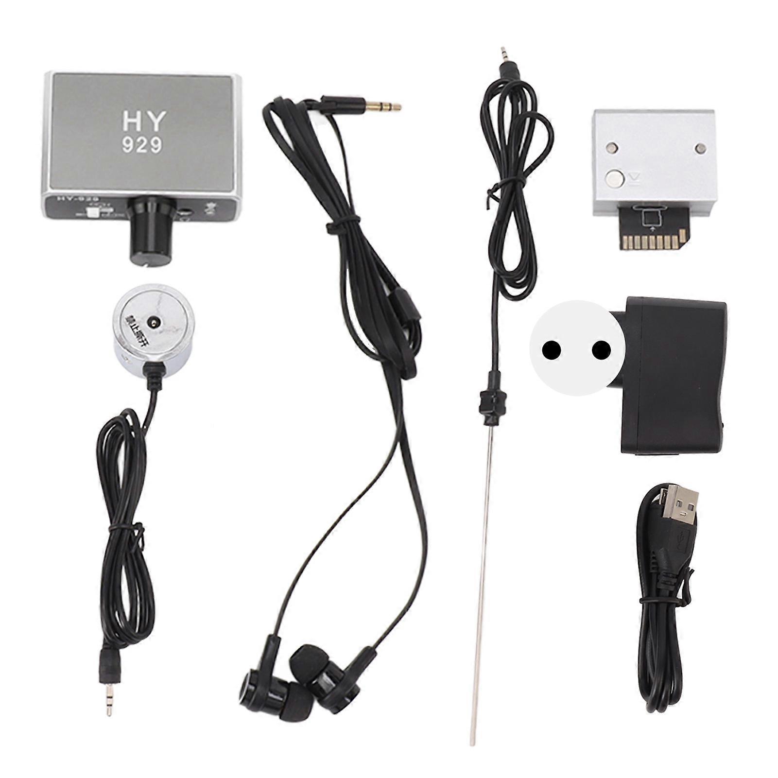 Usb Professional Water Pipe Leakage Detector Water Pipeline Leak Detector Plumbing Engineering Leak Detection Device Eu Plug 100240v