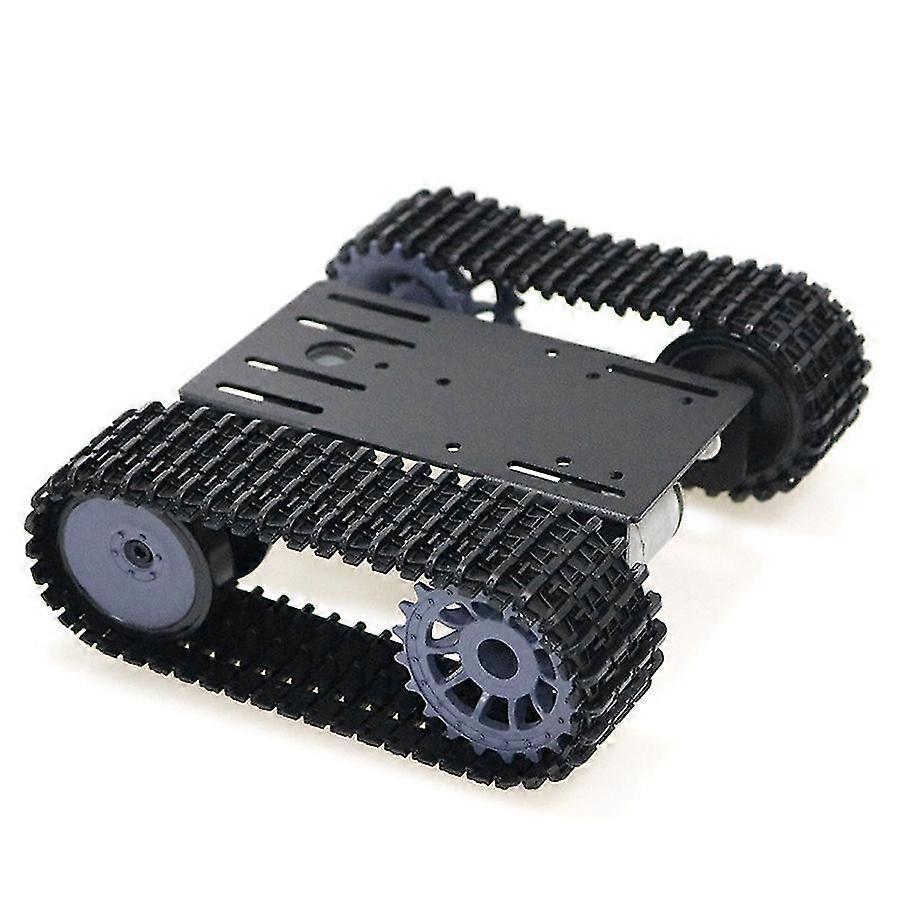 Smart Tank Car Chassis Tracked Crawler Robot Platform With Dual Dc 12v Motor For Diy For T101-p/tp1