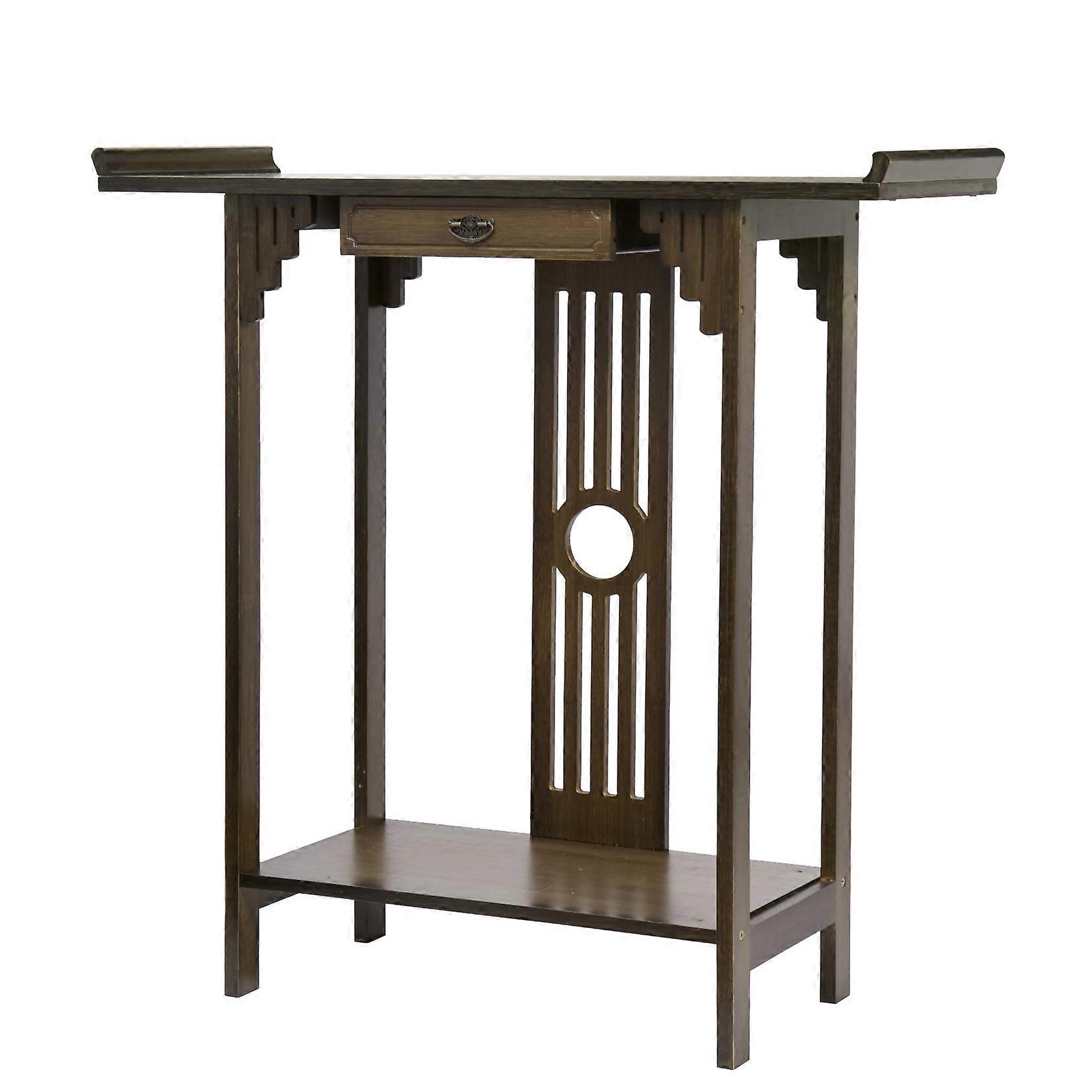 Oriental Console Table Rustikk Tre Gangen Skrive Table Hall Møbler