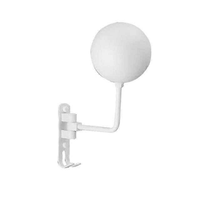 Motorcycle Helmet Rack Wall-mounted 180-degree Rotation Helmet Hanger Display Holder with Double Hook for Caps Hats