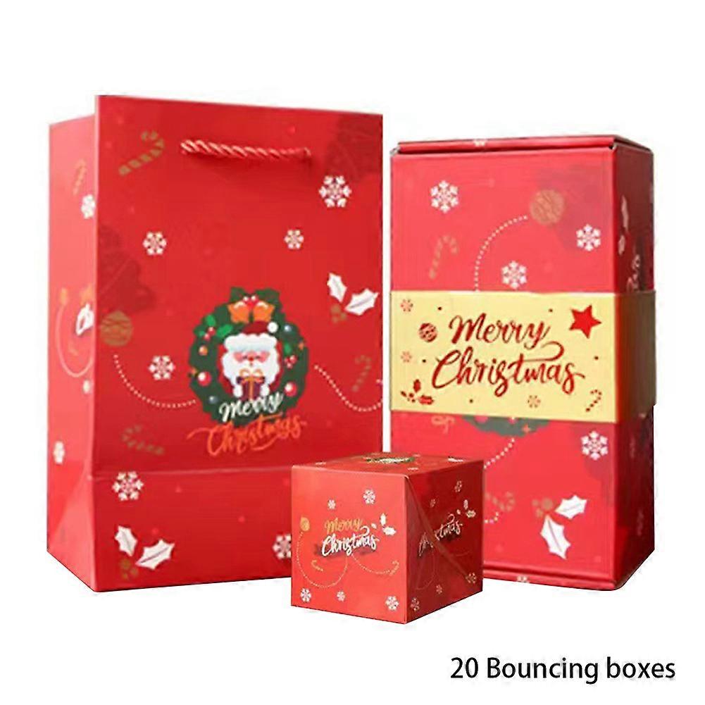 Unique Surprise Money Bounces Box Fine Workmanship Red Packet Box for Present
