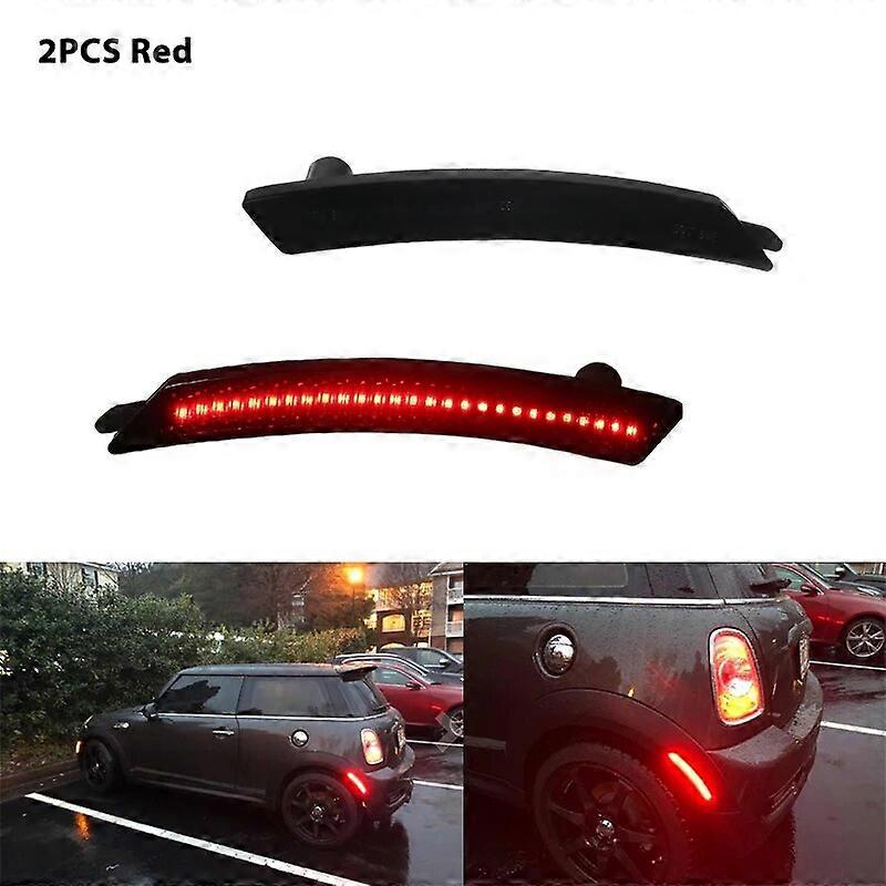 Luci Di Ingombro Laterali A LED Rosse Posteriori Ambra Anteriore/lampade A Zampa Di Parafango Per 2002-2008 1st Gen MINI Cooper R50 R52 R53 Indicatore Di Direzione  34 - 7