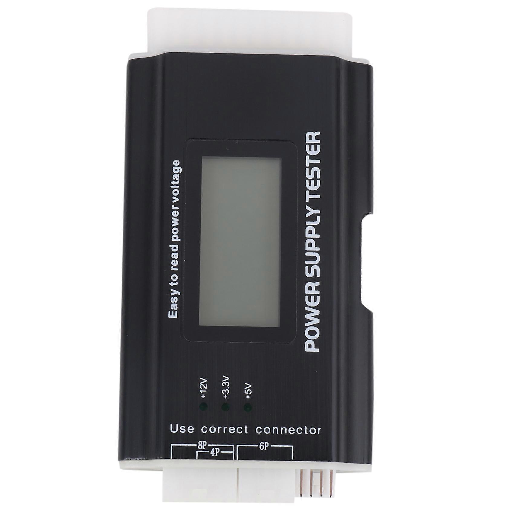 ATX, BTX, ITX Power Supply Tester With LCD Display