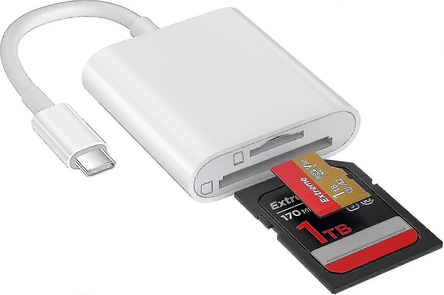 Usb C Sd Card Reader, Thunderbolt Usb 3.0 Micro Sd Camera Memory Card Reader Trail Camera Sd Card Ad