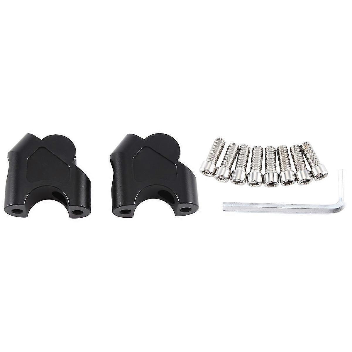 Motorcycle Handlebar Riser Drag Handle Bar Clamp Extend Adapter For Loncin Voge 300ac 300ds 500r 50