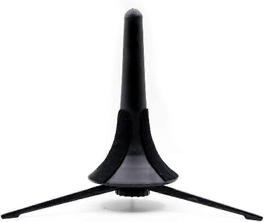 Trumpet Stand, Tripod, Foldable And Detachable Metal Legs For Brass Instruments (black)