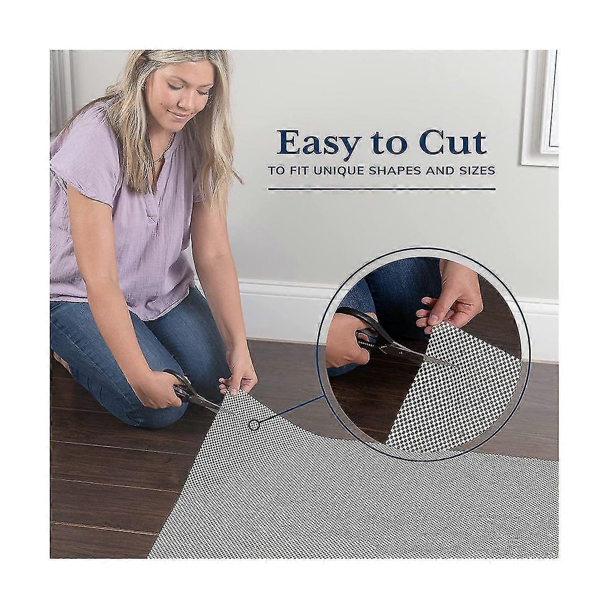 Non Rug Pad Gripper Pads For Any Hard Surface Floors, Keep Your Rugs Safe And In Place 150x200cm