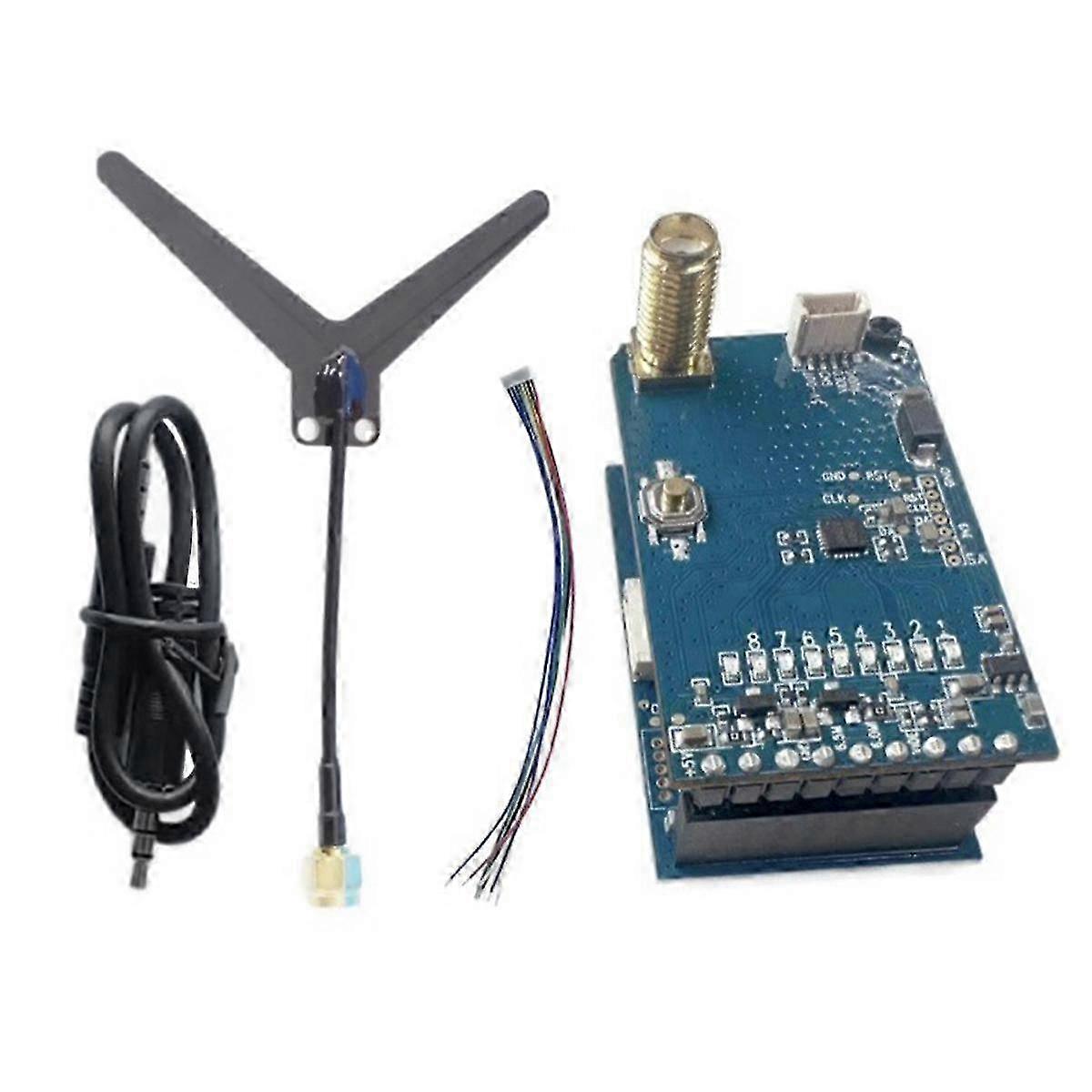 1.2G 1.3G VRX 8CH FPV Video Receiver with Voice Function PAL/NTSC 2-6S for FatShark FPV Goggles