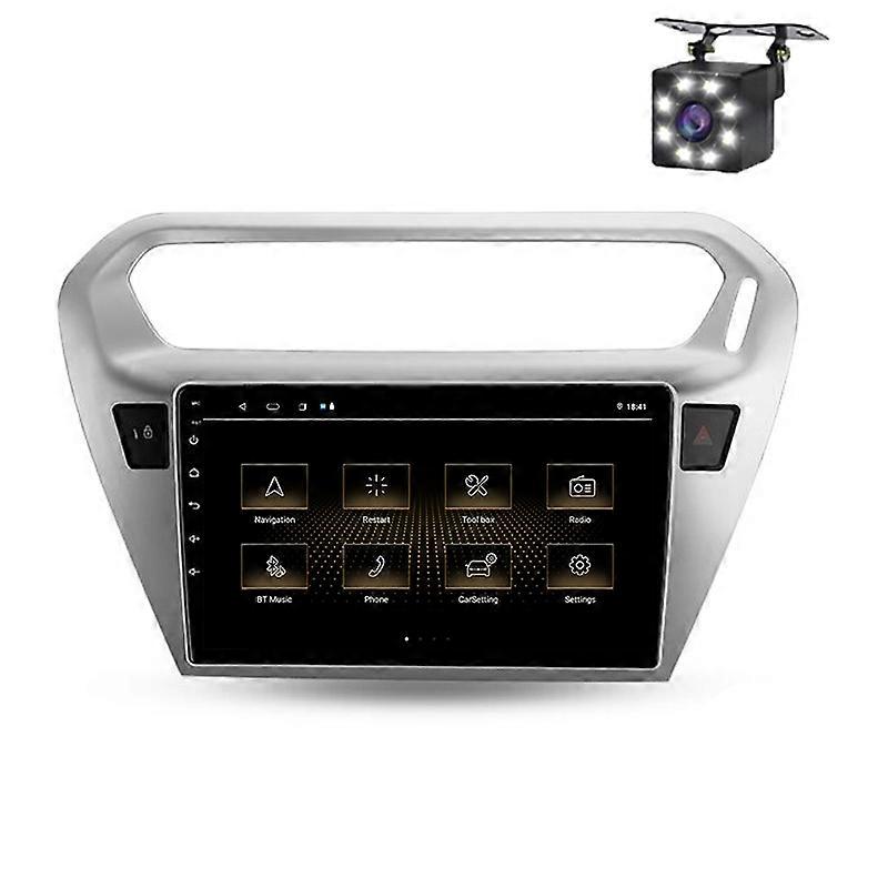Car Radio For Peugeot 301 Citroen C-Elysee 2012-2016 CarPlay Android Auto 2din Navigation