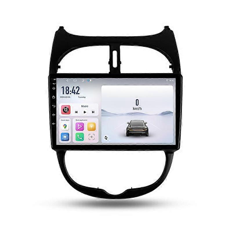 For Peugeot 206 1998 - 2012 Car Radio Android Navigation GPS Player Stereo Carplay