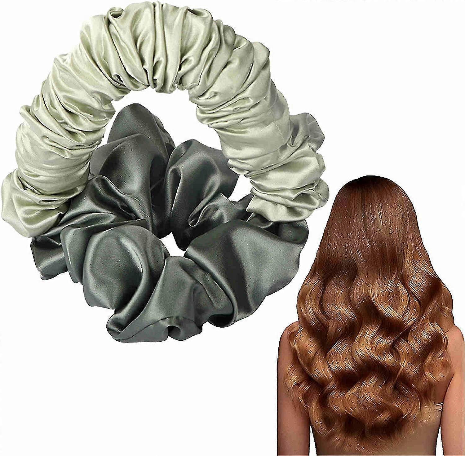 Headband, Heatless Wave Curlers Overnight Curls Hair Bun Maker Flower Curl, DIY Hair Styling Tools