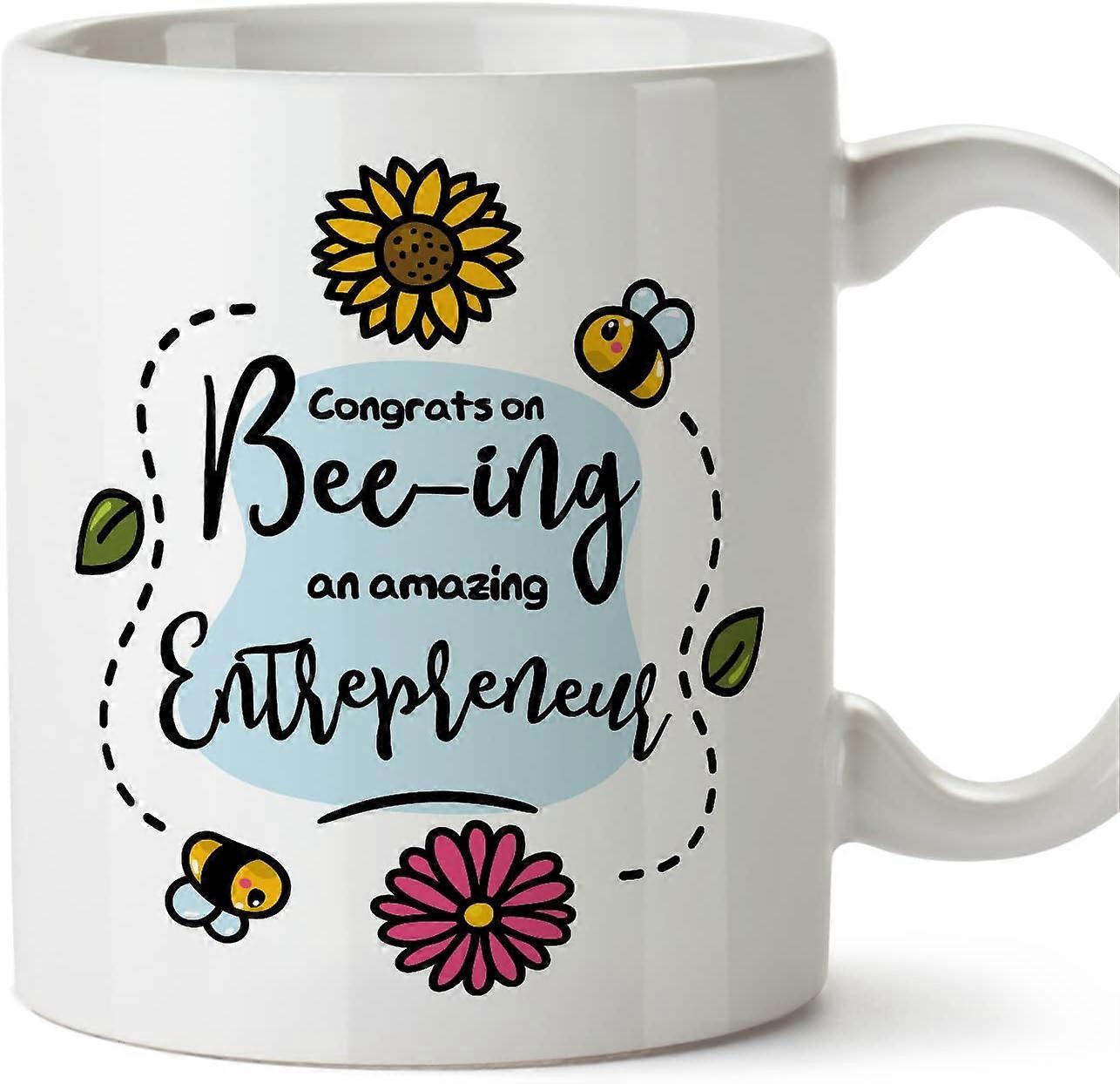 起業家マグカップ同僚への素晴らしい面白い贈り物をありがとうセラミック11オンスマグ