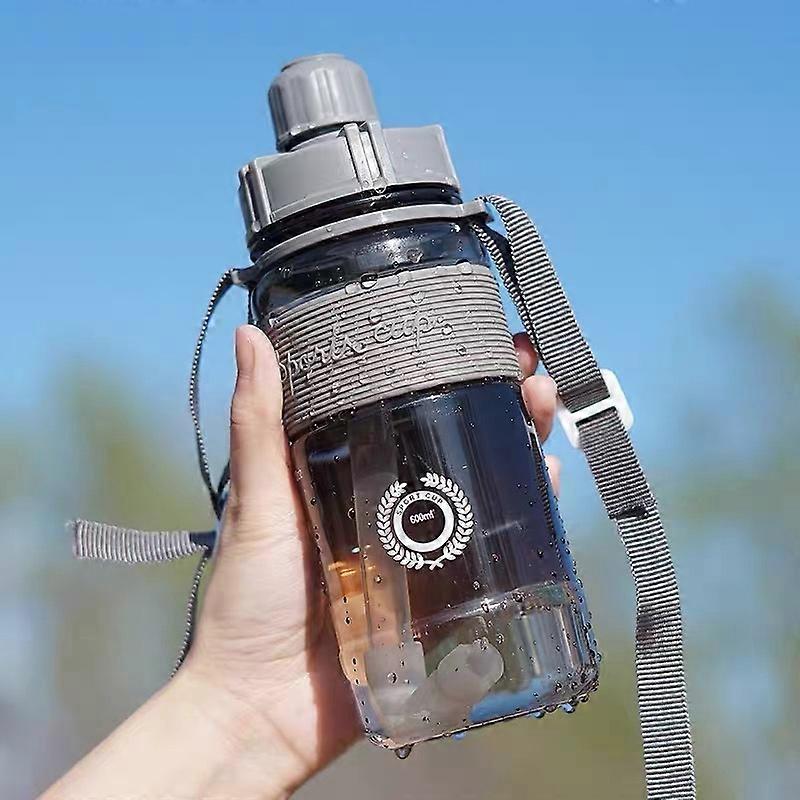 Large Capacity Portable Outdoor Sport Cup with Straw Travel Water Drinking Bottles