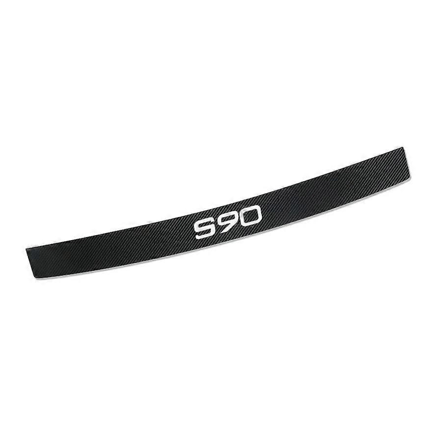 Car Bumper Trunk Load Protector Guard Trim Sticker Carbon Fiber For VOLVO S40 S60 S80 S90 XC40 XC60 XC90 V40 V50 V60 V70 V90
