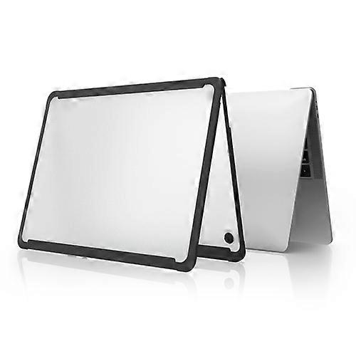 WIWU HP-01 Για MacBook Pro 13,3 ιντσών (2018) Πλαίσιο TPU πανοπλία + PC προστατευτική θήκη (μαύρο)