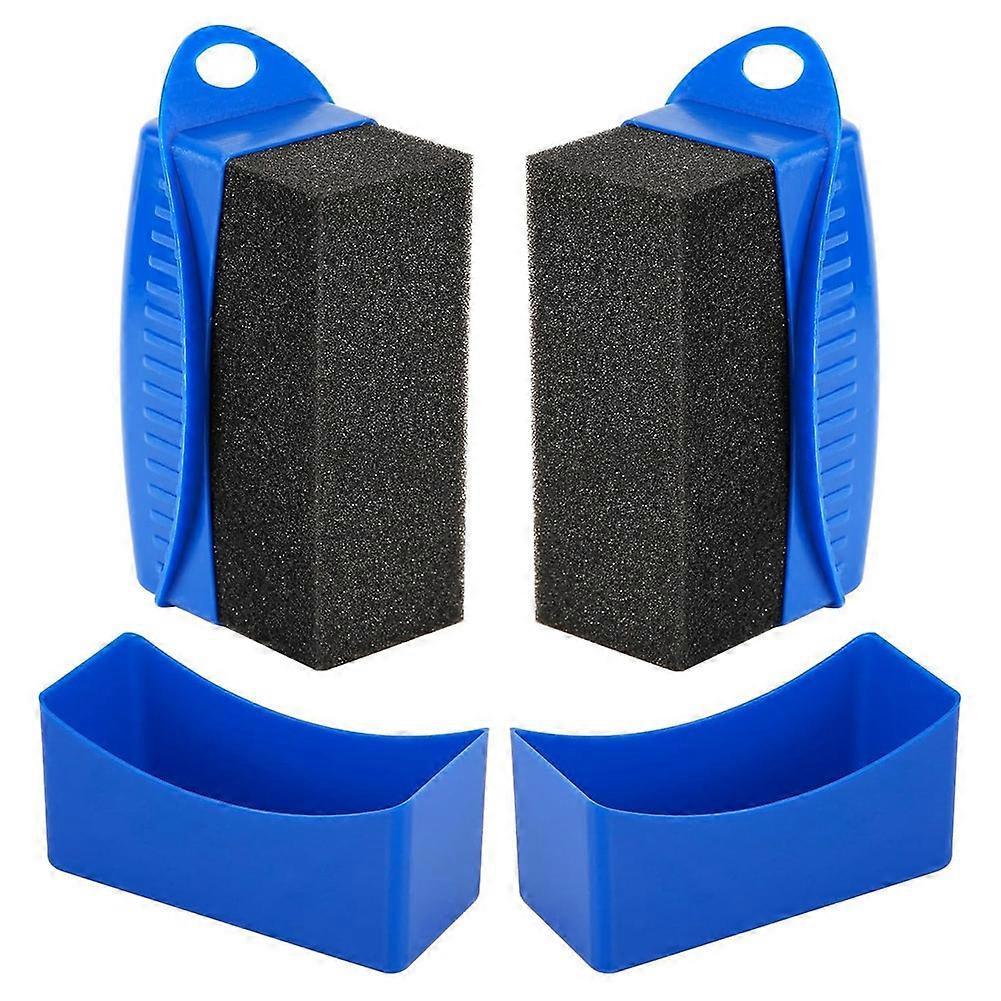 Tire Shine Applicator, Tire Dressing Applicator Pad, Tire Sponge Applicator Curved Tire Detail Spon