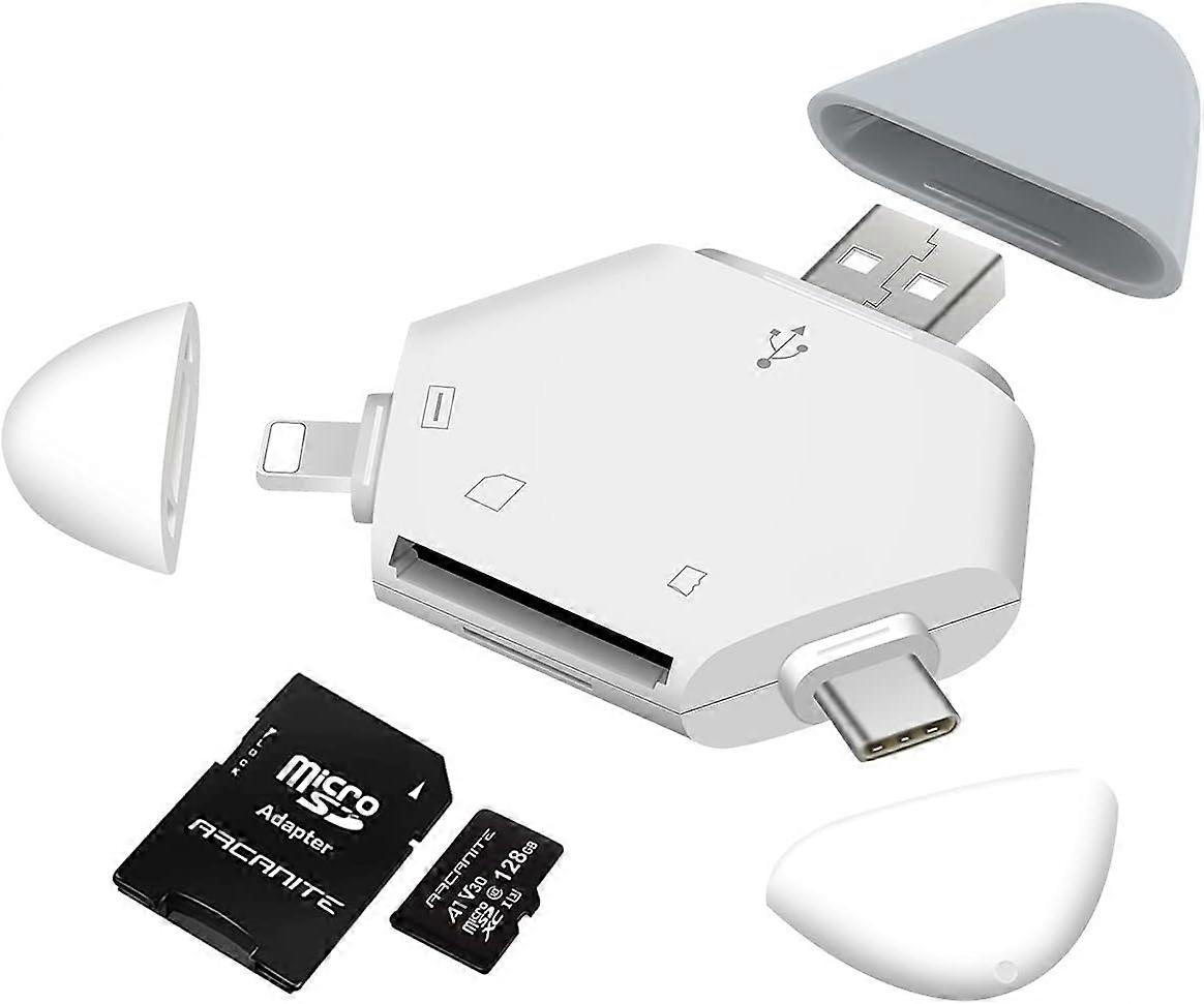 SD Card Reader for i-Phone/USB C/USB 3.0,SD Card Reader for i-Phone, i-Pad, i-Pad Pro,i-Pod, Android, Huawei,Samsung, PC, Macbook Pro/Air,2024 Ping