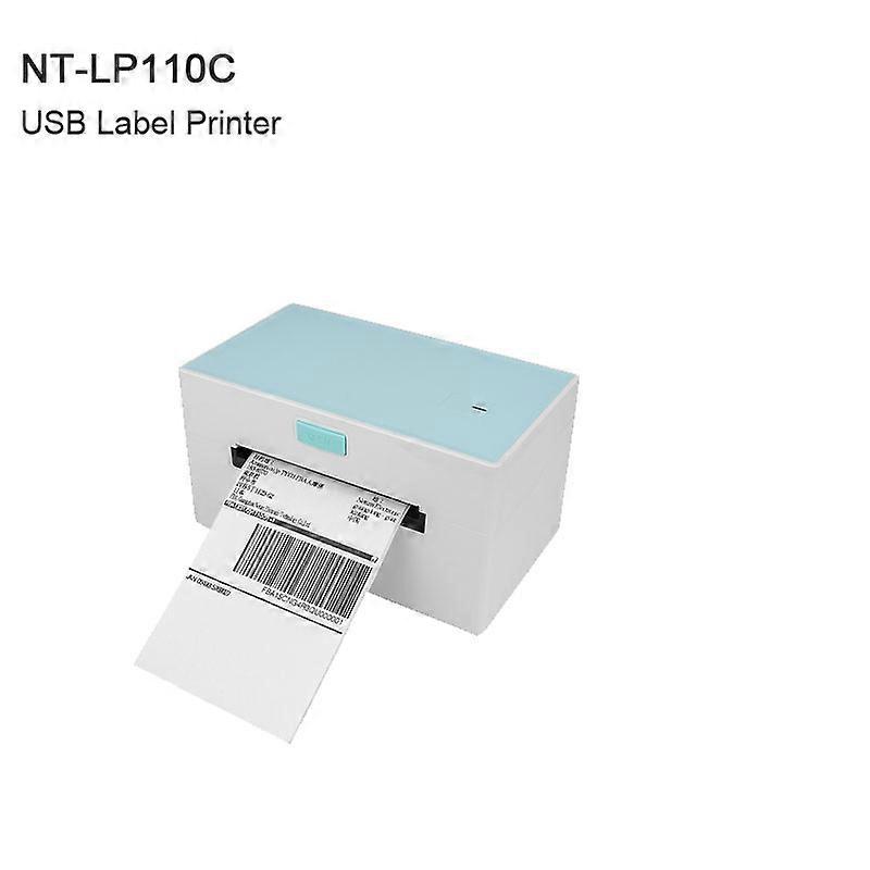 Desktop Thermal Label Printer NT-LP110A Thermal Barcode Printer for  Express Label 4x6 Printing Mac OS/Windows