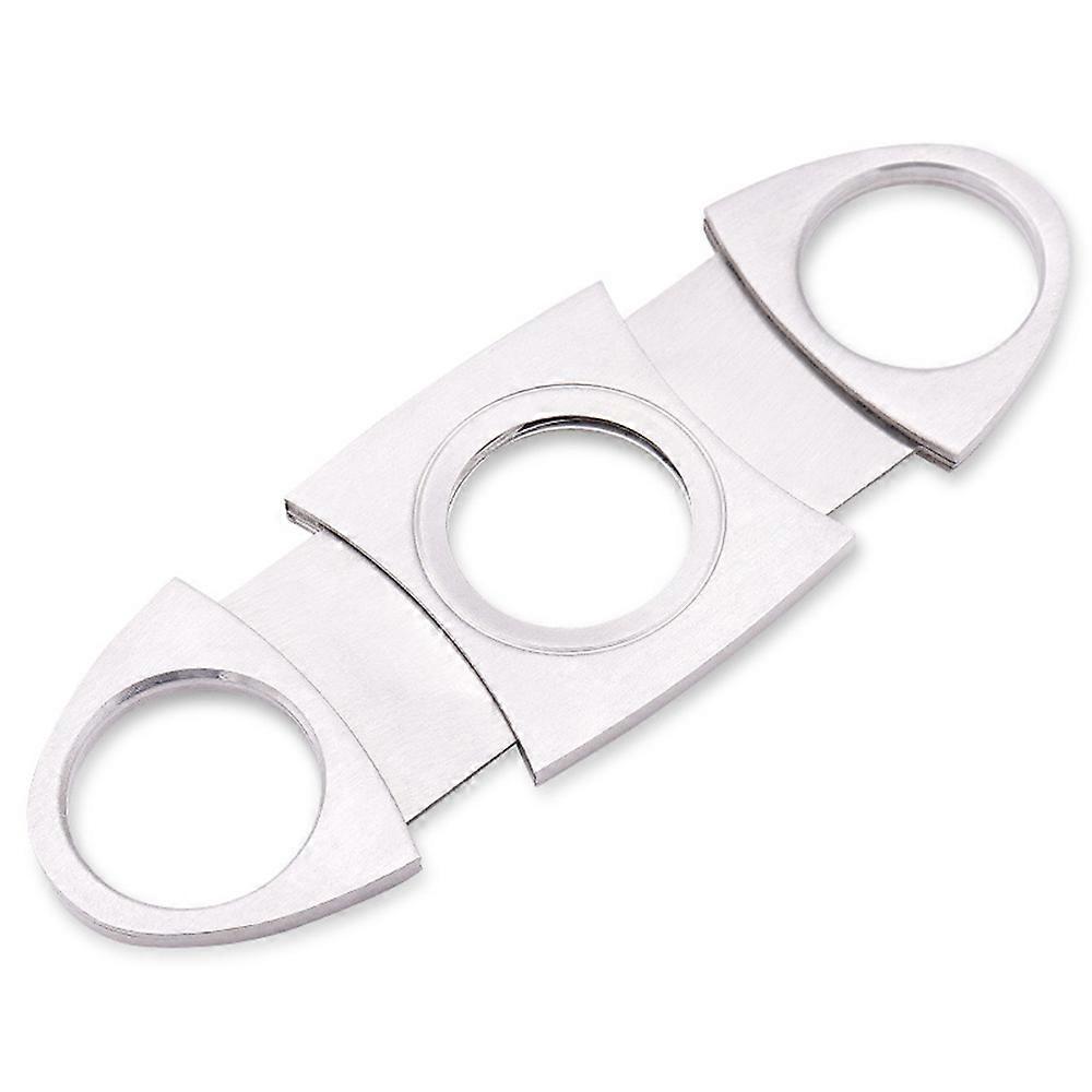 20 stk sigarkutter i rustfritt stål dobbeltblad giljotin