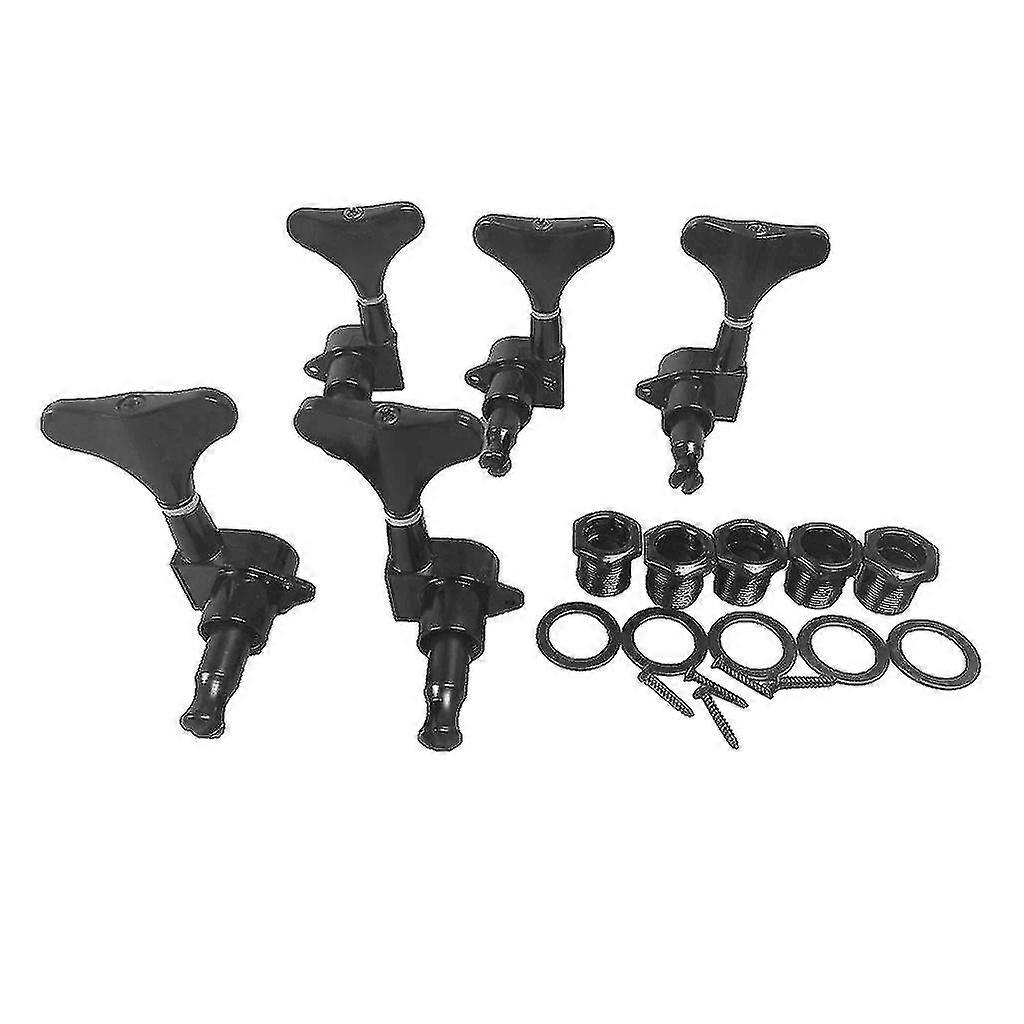 2l3r Verzegelde Bas Tuners Tuning Pegs Toetsen Machinekoppen Voor 5 String BasGitaar