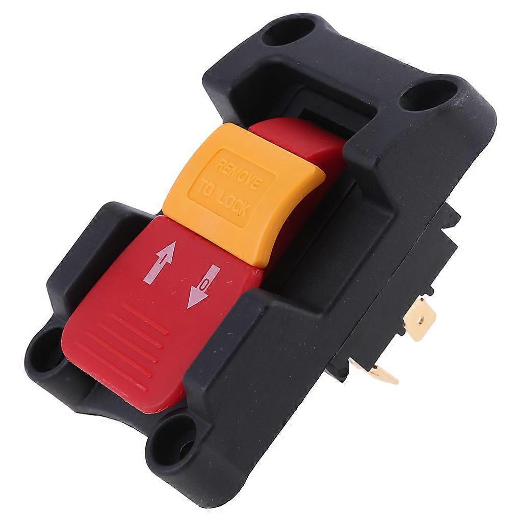 Safety Locking Switch Double Throw Function 127V 18/15A for Table Saw Machine