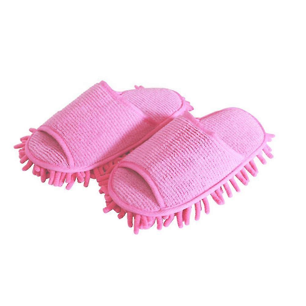 1pair Cleaning Slipper Lazy Quick Cleaning Floor Slippers Dust Mop For Home