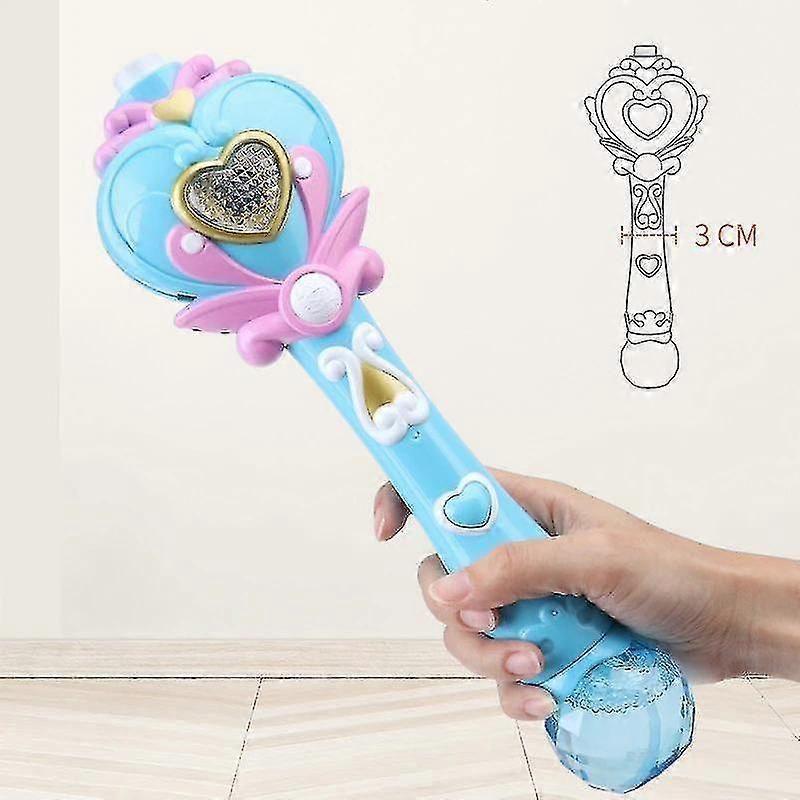 Bubble Gun Hudba Magic Wand Venkovní hračka