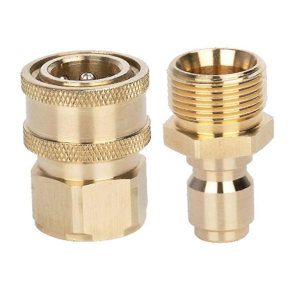 1 Pair Washer Adapter Quick Release Connector Garden Hose Outlet Fittings Tool