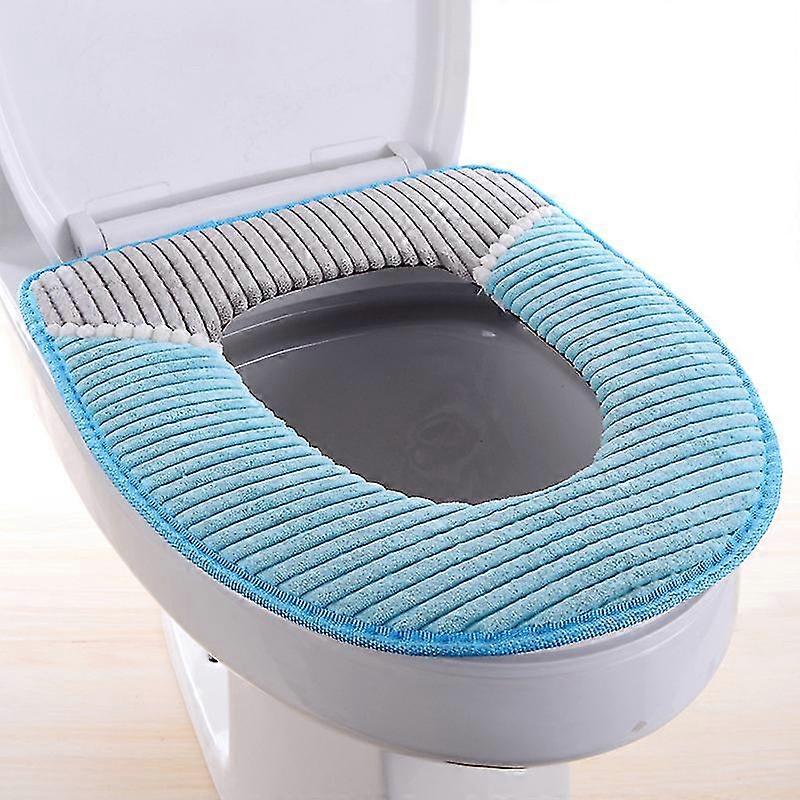 WC Sitzbezüge Badezimmer weich warm waschbar WC Sitzüberzug Kissen Warm WC Sitzbezüge Toilettensitzbespannung Toilettensitz