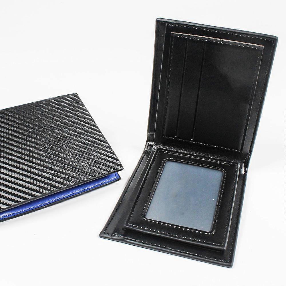 1pc fiber men's wallet (black)