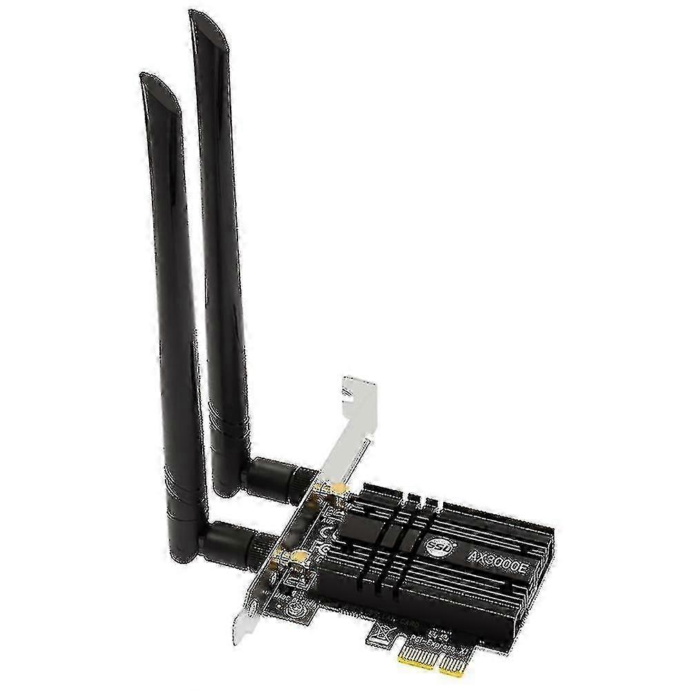 Ax3000e Tri 2974mbps Wifi6 Pcie Wifi Adapter Tooth5.2 Wireless 2.4G/5G/6GHz 802.11ac/ax 6g Wi-Fi 6e