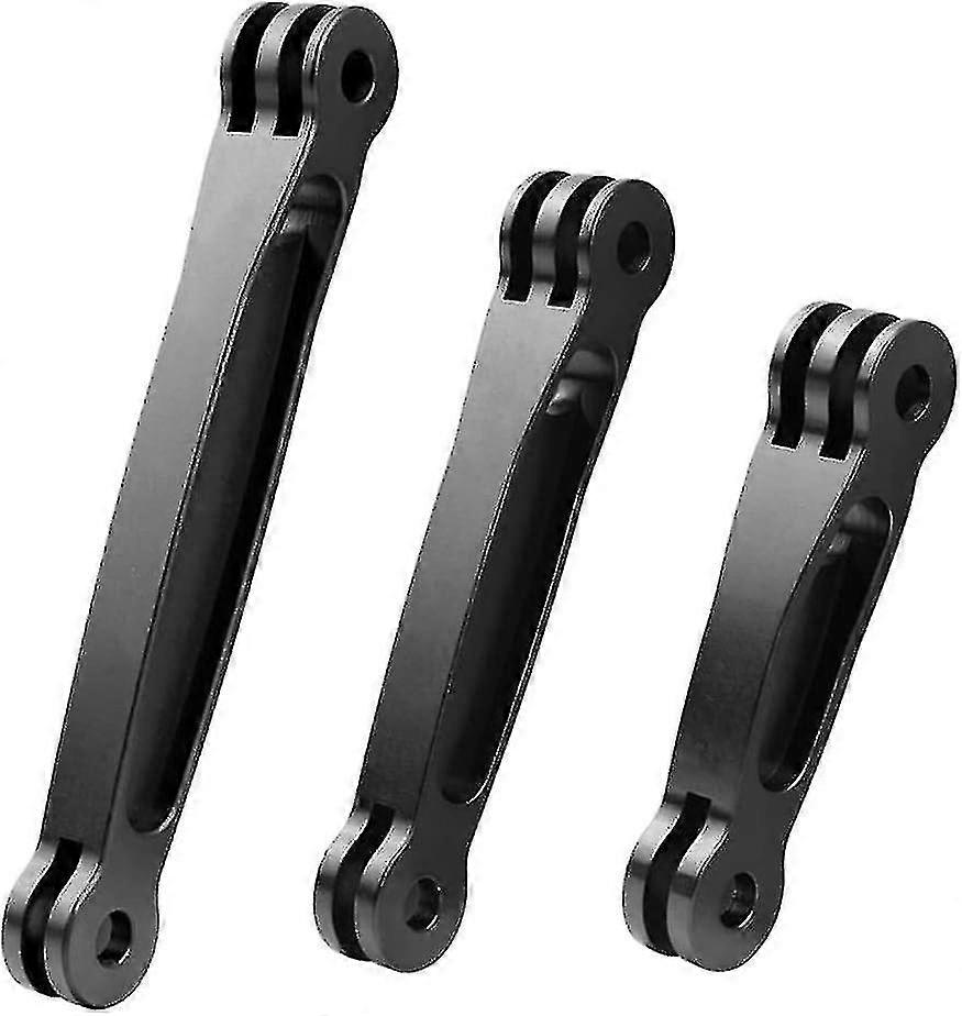 ذراع تثبيت تمديد الألومنيوم متوافق مع Gopro Max Hero 8 Yi Sjcam Eken ، محول قوس تصوير الصور والكاميرات الرياضية ، ملحقات الكاميرا