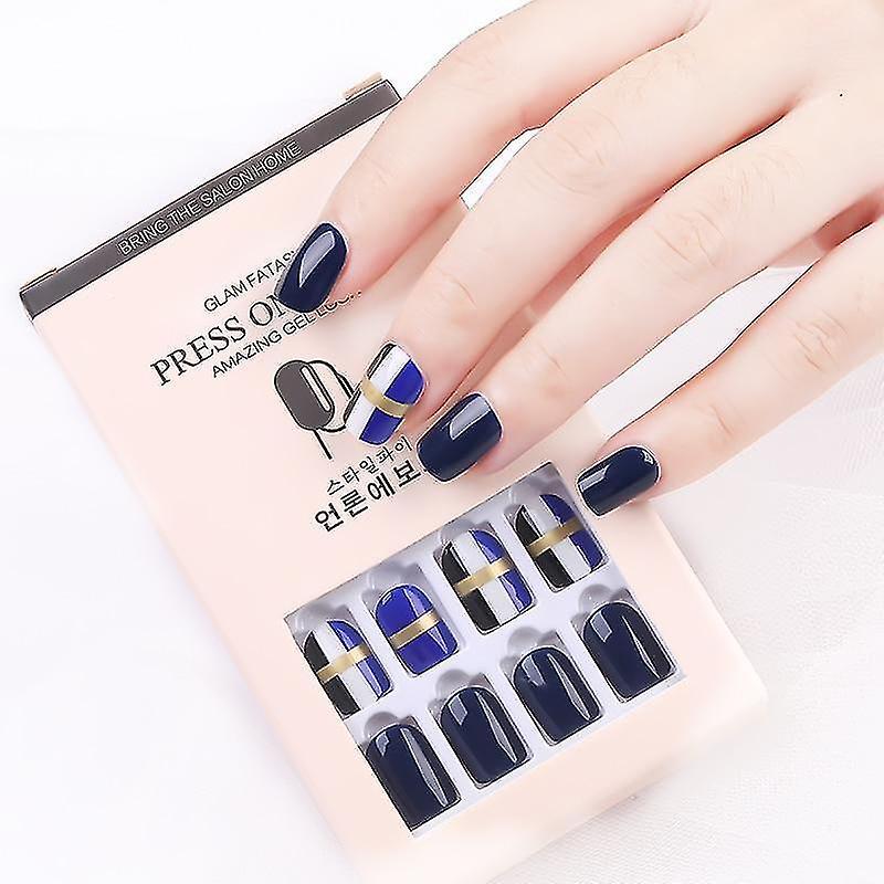 False Nails Artificial Nail Tips Set With Glue