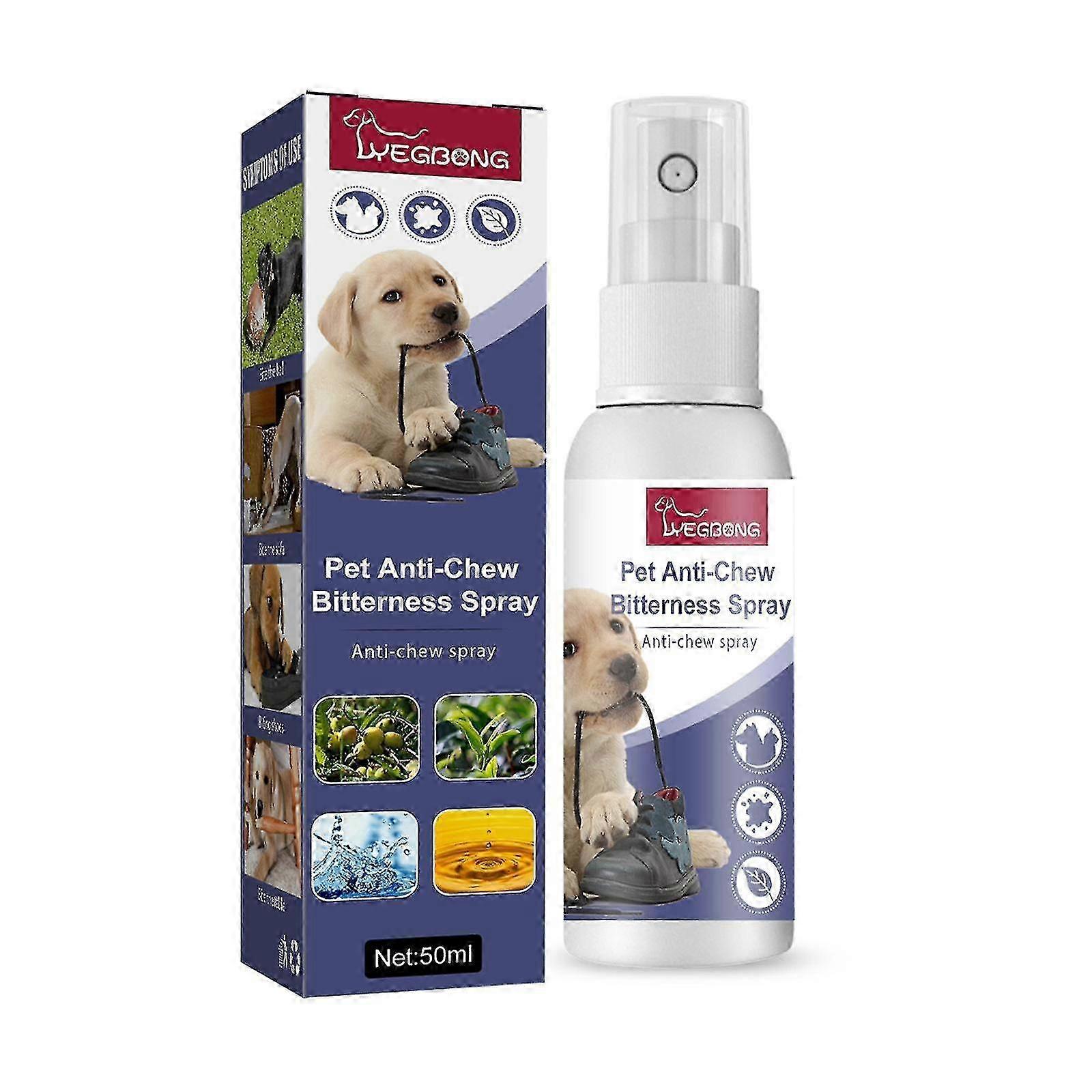 2024 Pet Bitter Anti-mastic Spray 50ml-pet Training